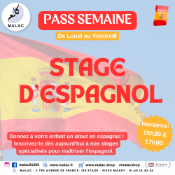 Pass ESPAGNOL 5 jours...