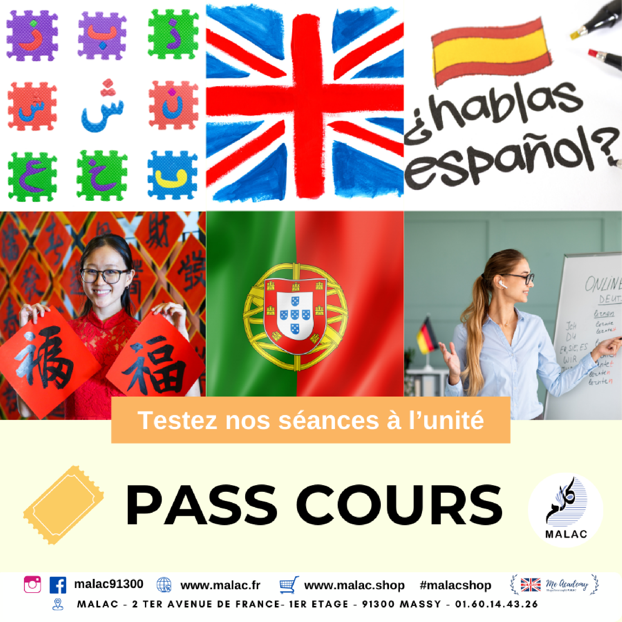 PASS COURS à l'unité